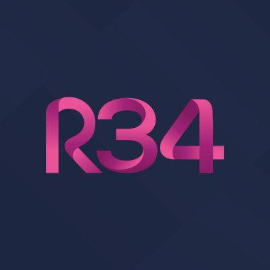 Harf ve sayı logosu R34
