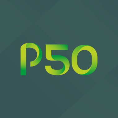 Harf ve sayı logosu P50