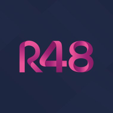 Harf ve sayı logosu R48