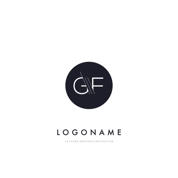 Initial letter fg logo or gf logo vector design template - Stock Image -  Everypixel