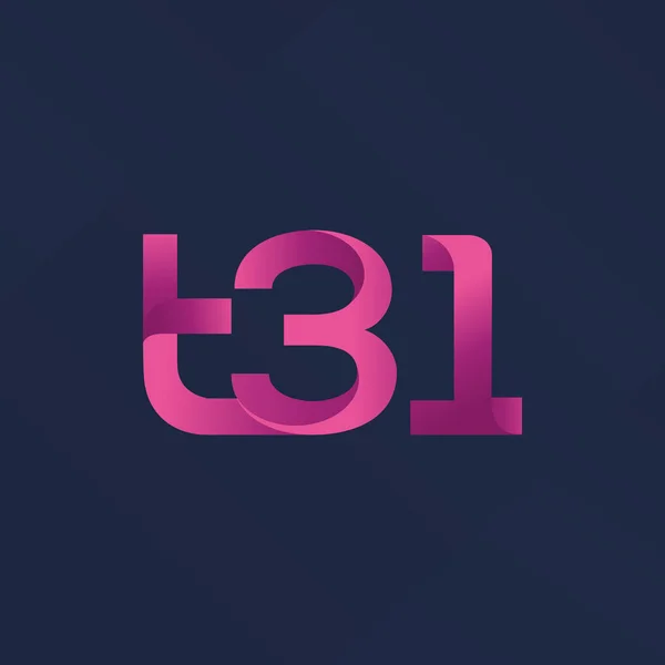 Κοινή επιστολή λογότυπο T31 — Διανυσματικό Αρχείο