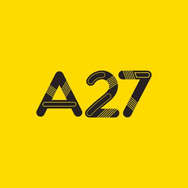 harf ve rakam logosu A27