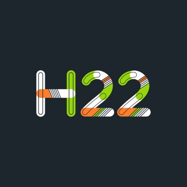 harf ve rakam logosu H22
