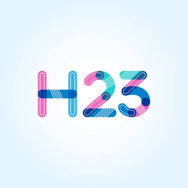 harf ve rakam logosu H23