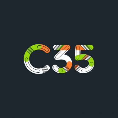 harf ve rakam C35