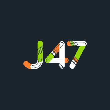 harf ve rakam logosu J47
