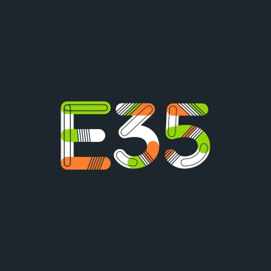 harf ve rakam E35