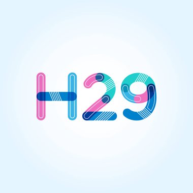 harf ve rakam logo H29