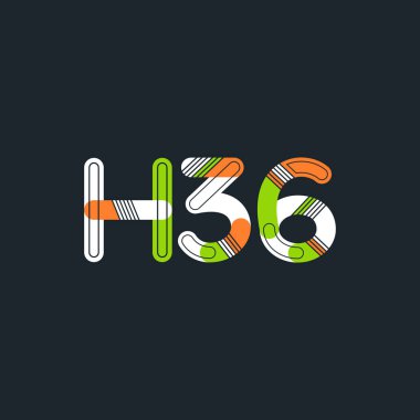 harf ve rakam logosu H36