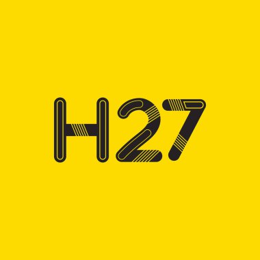 harf ve rakam logosu H27