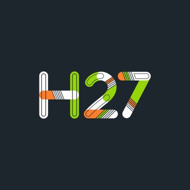 harf ve rakam logosu H27