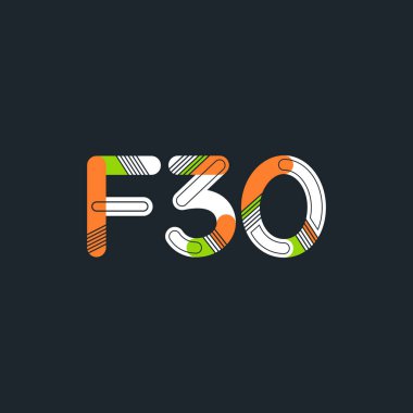 harf ve rakam logosu F30