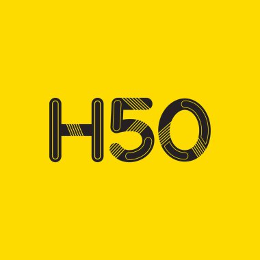 harf ve rakam logosu H50