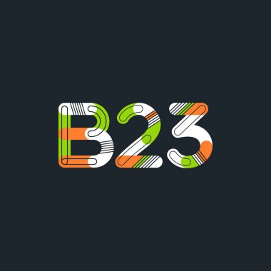 harf ve rakam logosu B23
