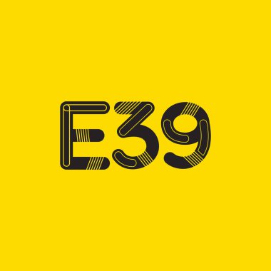 harf ve rakam E39
