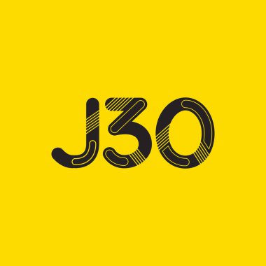 harf ve rakam logosu J30