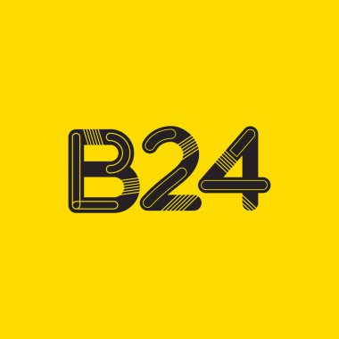 harf ve rakam logosu B24 