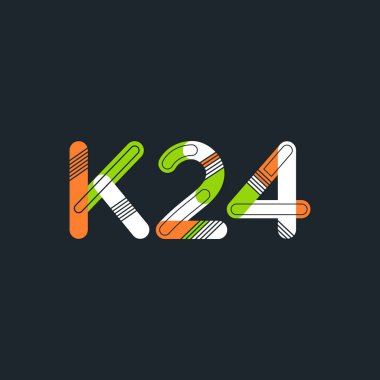 harf ve rakam logosu K24