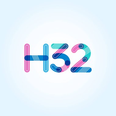 harf ve rakam logo H32