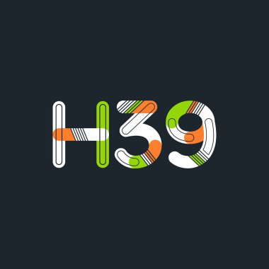 harf ve rakam logo H39