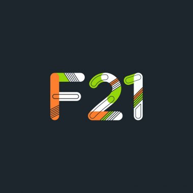 harf ve rakam logosu F21