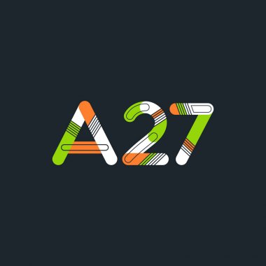 harf ve rakam logosu A27
