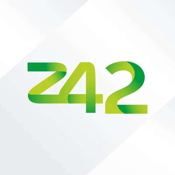 Wspólny list logo Z42 — Wektor stockowy