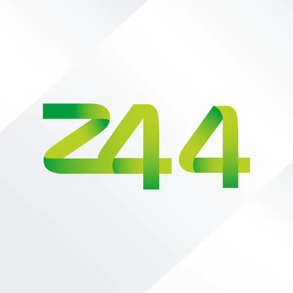Wspólny list logo Z44 — Wektor stockowy
