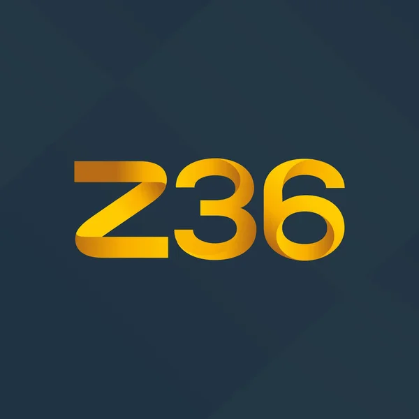 Κοινή επιστολή λογότυπο Z36 — Διανυσματικό Αρχείο