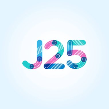 harf ve rakam logosu J25