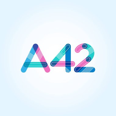 harf ve rakam logosu A42
