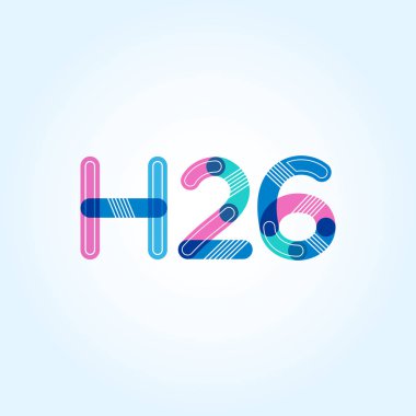 harf ve rakam logosu H26