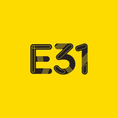 harf ve rakam E31