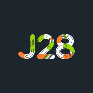 harf ve rakam logo J28