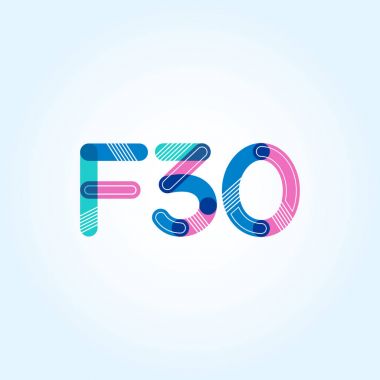 harf ve rakam logosu F30