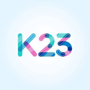 harf ve rakam logosu K23
