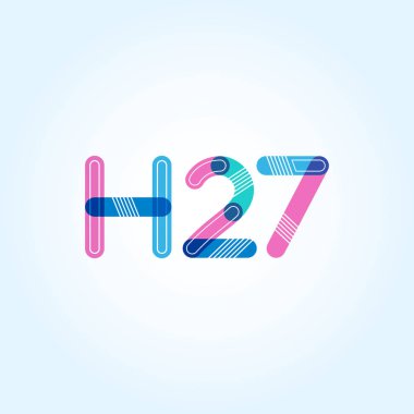 harf ve rakam logosu H27