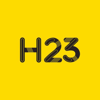 harf ve rakam logosu H23