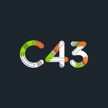 harf ve rakam C43