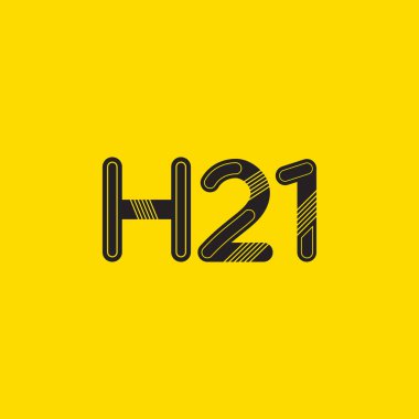 harf ve rakam logosu H21