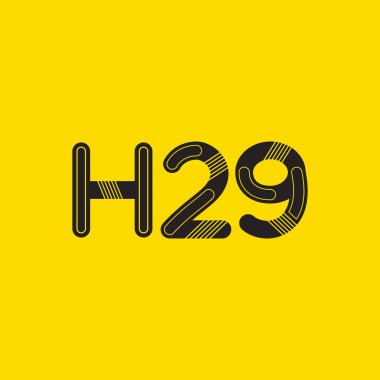 harf ve rakam logo H29