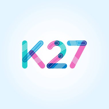 harf ve rakam logosu K27