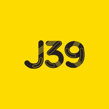 harf ve rakam logo J39