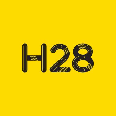 harf ve rakam logo H28