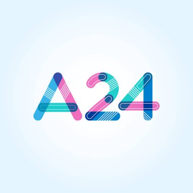 harf ve rakam logosu A24