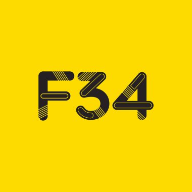 harf ve rakam F34