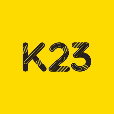 harf ve rakam logosu K23