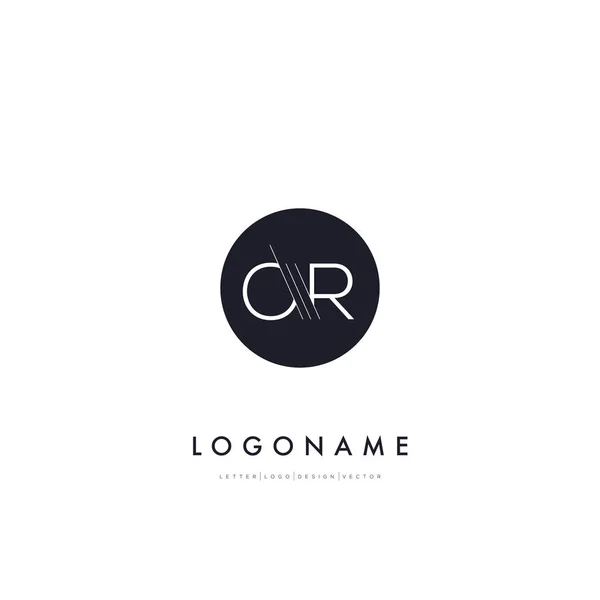 Γράμματα O & R λογότυπο της εταιρίας — Διανυσματικό Αρχείο