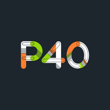 harf ve rakam logosu P40