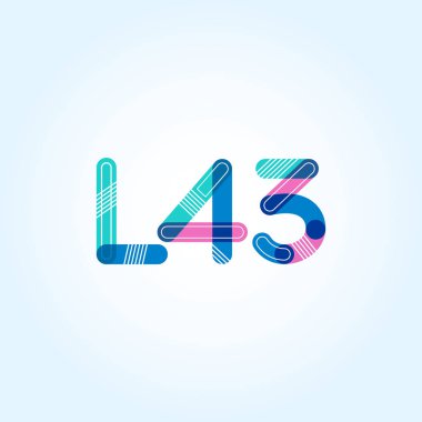 harf ve rakam logo L43